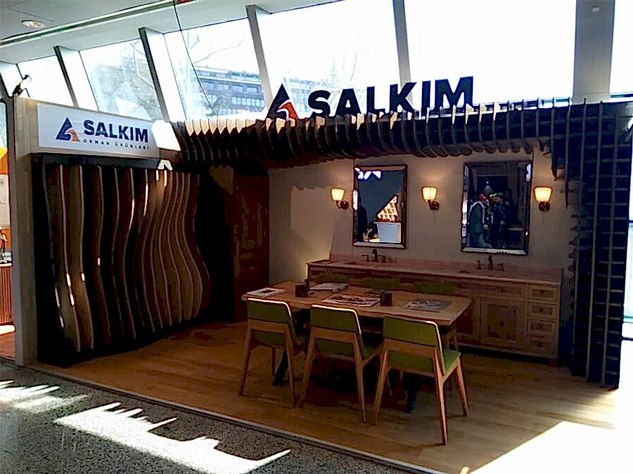 Arch+Dsgn 2019'da ( Mimari Tasarım Zirvesi ) Salkım Orman Ürünlerine büyük ilgi !